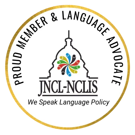 Proud Member of the Language Advocate.