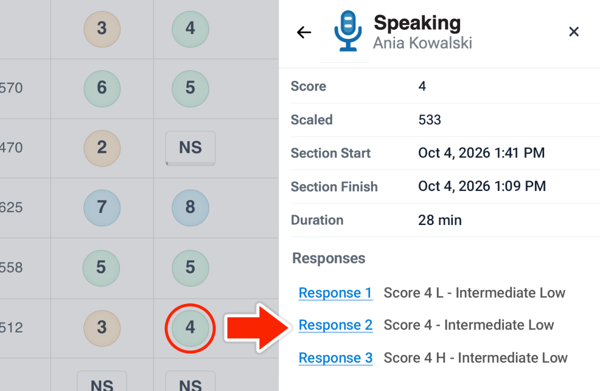 Report Responses