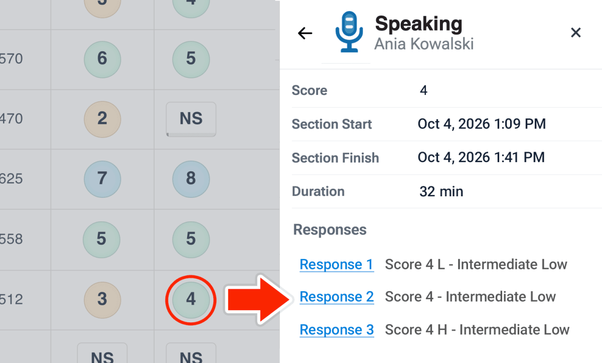 Report Responses