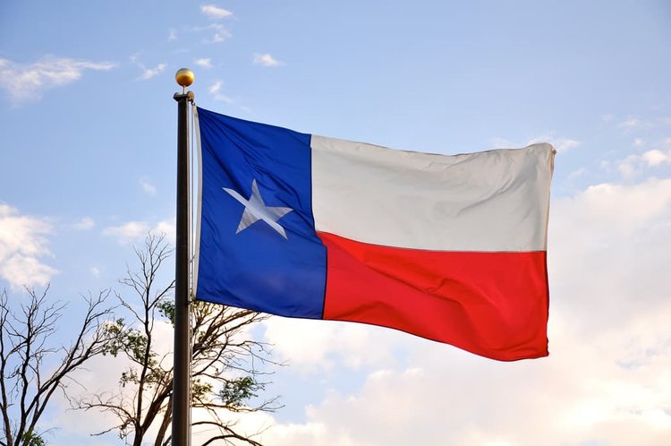 Bandera de Texas.